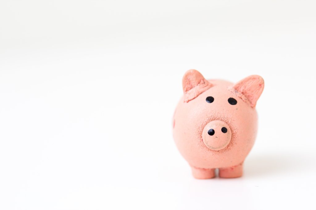 Picture of a little piggy bank depicts cost savings in such a cute way!