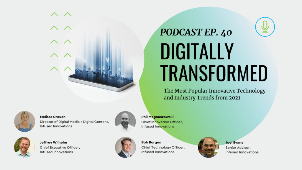 Ep. 40 The Most Popular Innovative Technology and Industry Trends from 2021 1