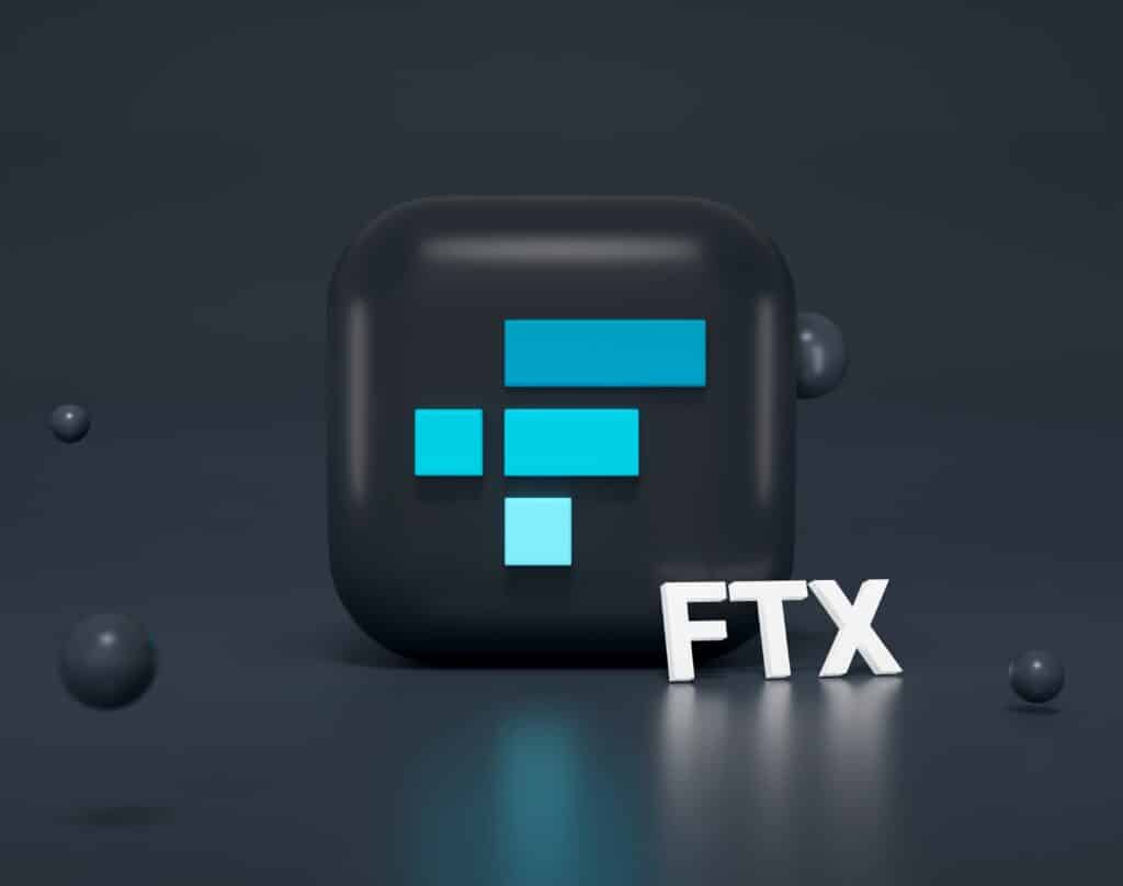 Image of FTX icon represents a failure of responsibility in industry.