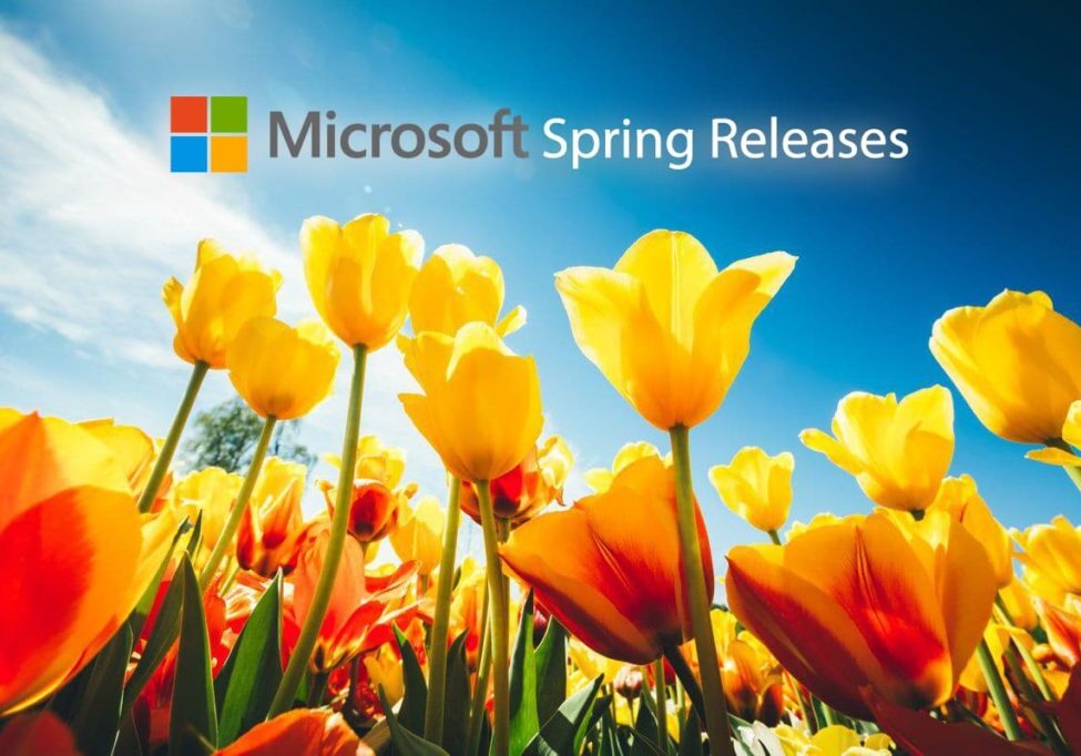Microsoft-SpringReleases